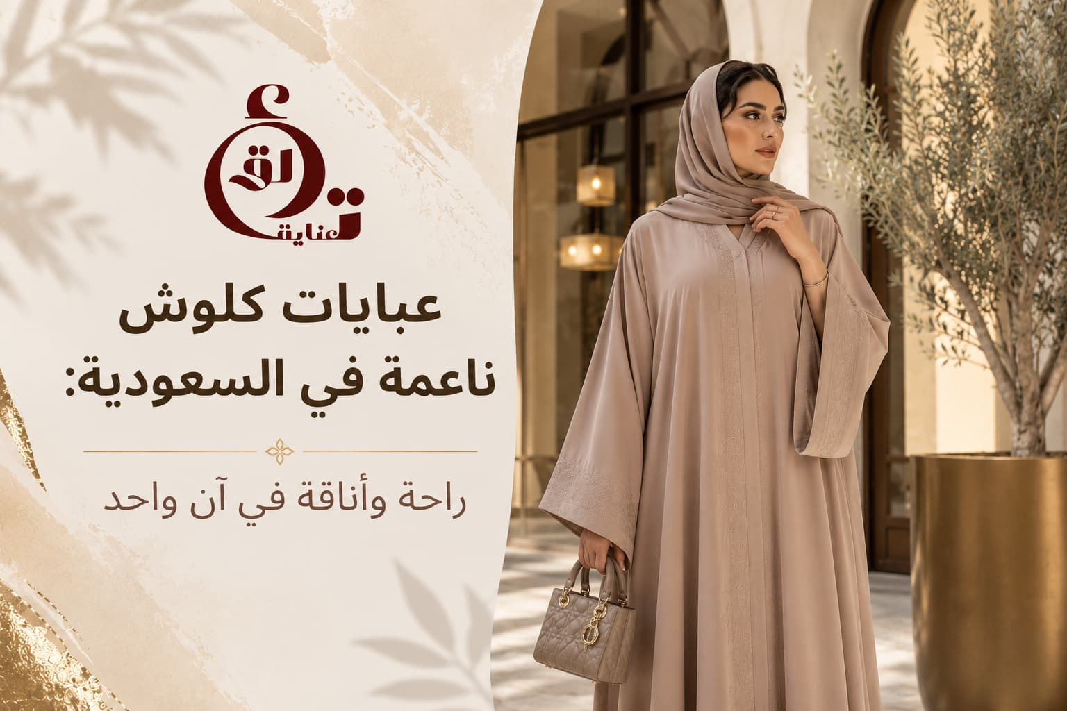 عبايات كلوش ناعمة في السعودية راحة وأناقة في آن واحد