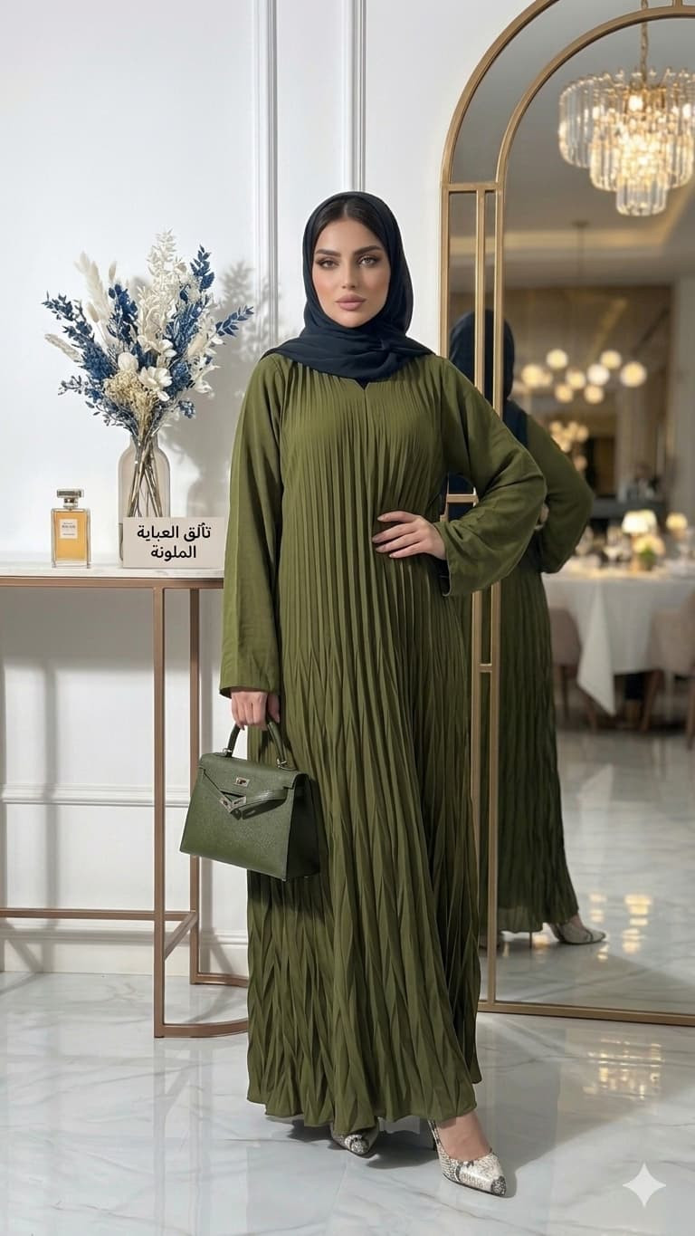 عبايات ملونة ناعمة في السعودية أناقة هادئة تناسب جميع الأوقات
