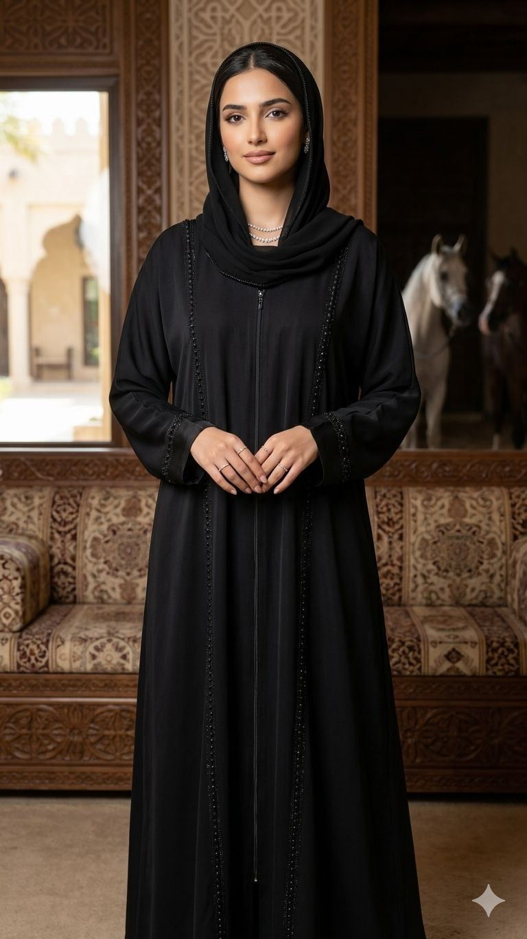 عبايات سوداء في السعودية أحدث الموديلات لإطلالة أنيقة 2026